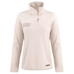 Cutter & Buck Fleece S / Wheat Cutter & Buck - Women's Woodland Recycled Fleece Snap Pullover