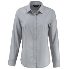 Cutter & Buck Woven Shirts XS / Black Cutter & Buck - Women's Skyline End-on-End Recycled Dress Shirt