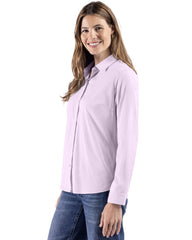 Cutter & Buck Woven Shirts Cutter & Buck - Women's Skyline End-on-End Recycled Dress Shirt