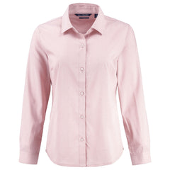 Cutter & Buck Woven Shirts XS / Red Cutter & Buck - Women's Skyline End-on-End Recycled Dress Shirt