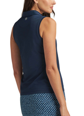 Peter Millar Polos Peter Millar - Women's Banded Sport Mesh Sleeveless Polo