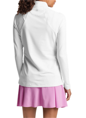 Peter Millar - Women's Raglan Sleeve Perth Layer Quarter-Zip - White