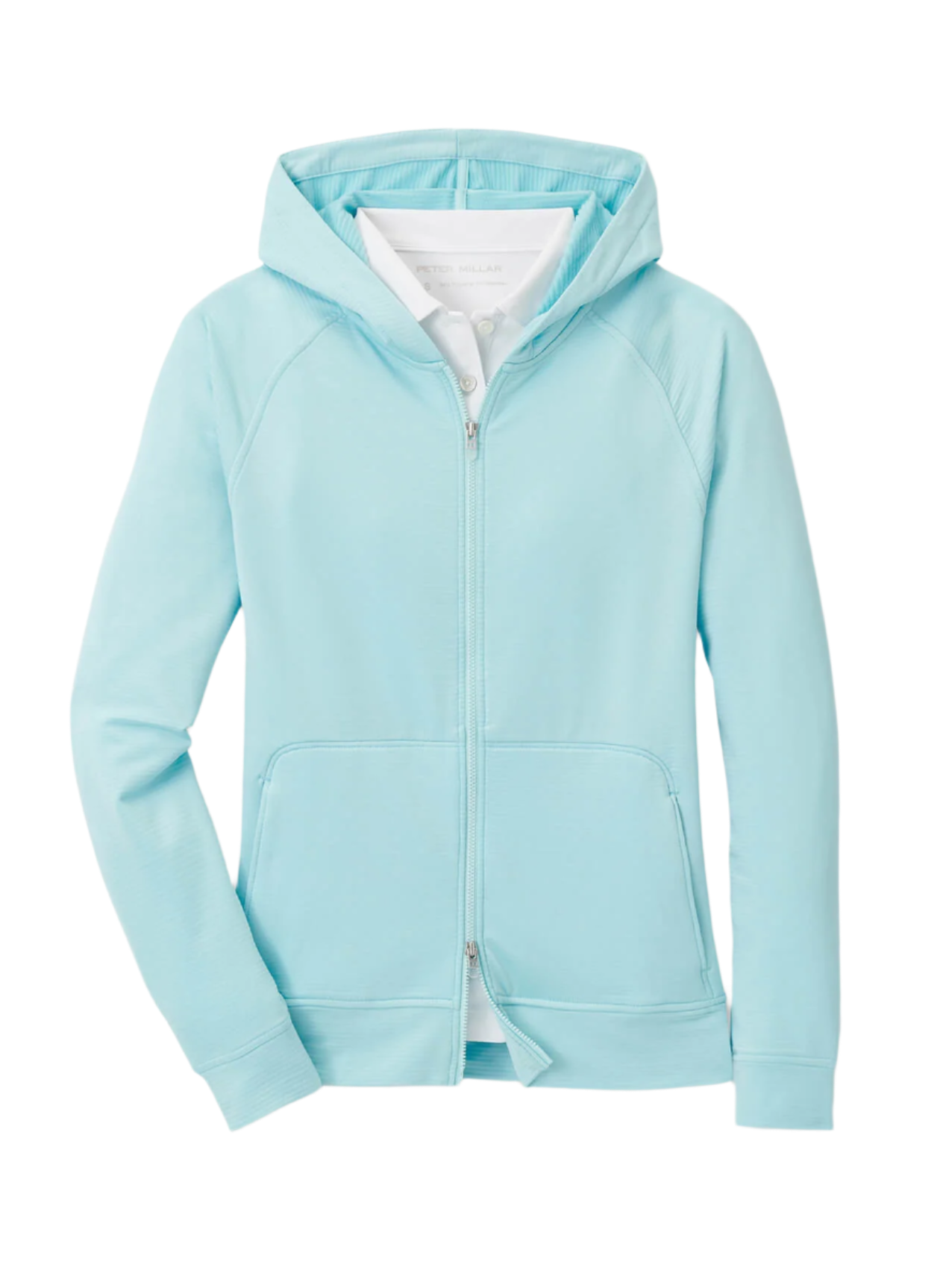 Peter Millar - Women's Beaumont Full-Zip Hoodie - Blue Spruce