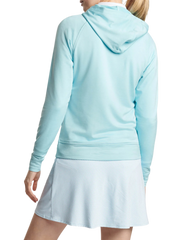 Peter Millar - Women's Beaumont Full-Zip Hoodie - Blue Spruce