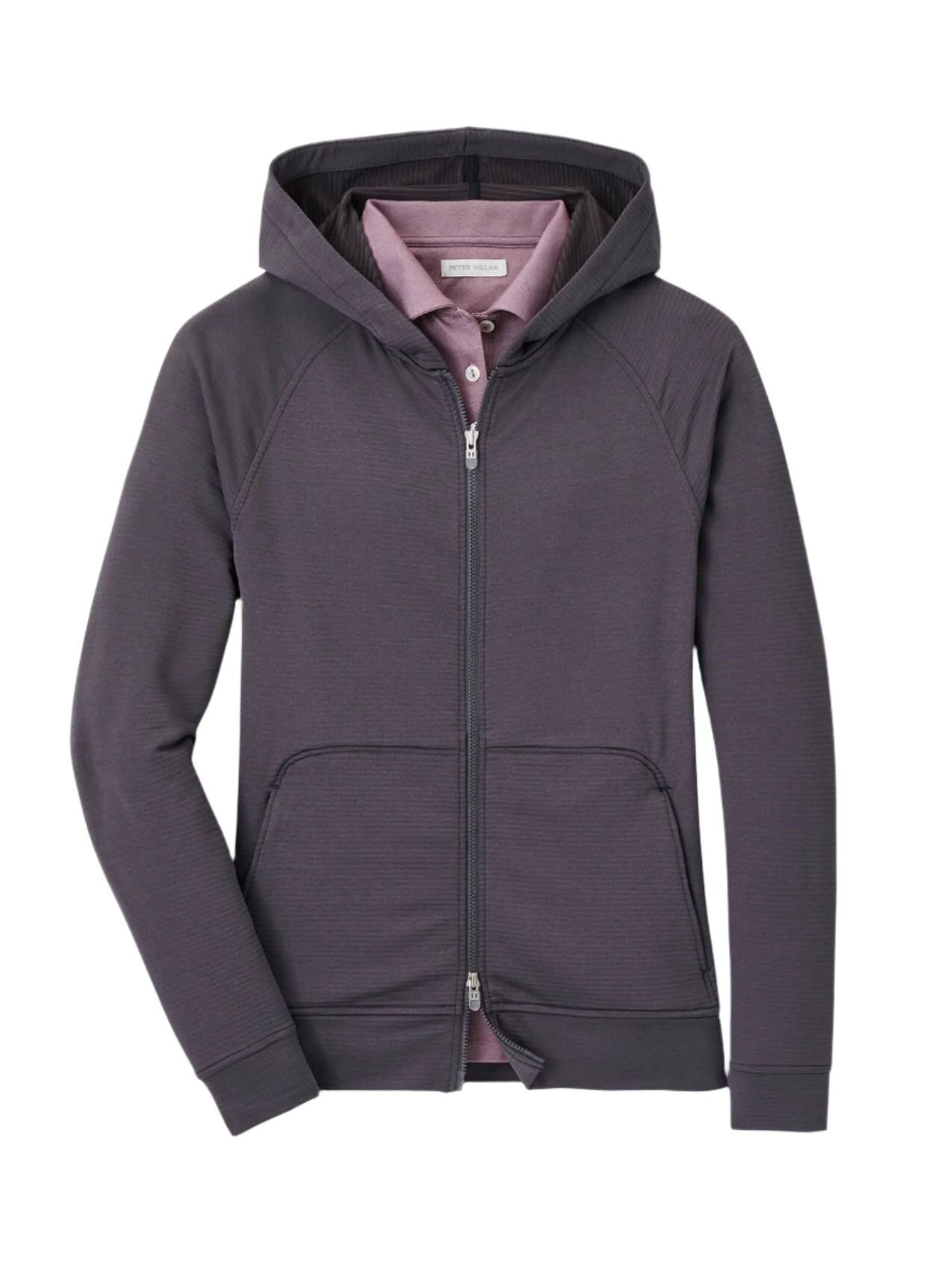 Peter Millar - Women's Beaumont Full-Zip Hoodie - Graphite