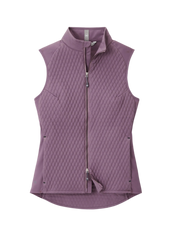 Peter Millar - Women's Fuse Hybrid Quilted Vest - Parisian Fig