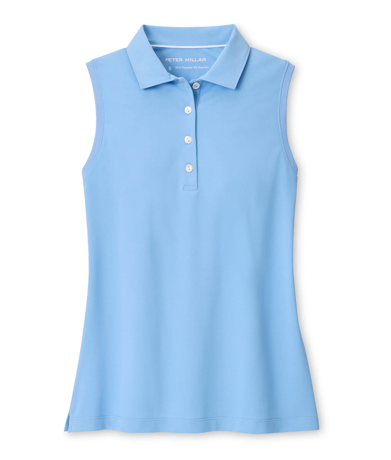 Peter Millar Polos XS / Cottage Blue Peter Millar - Women's Banded Sport Mesh Sleeveless Polo