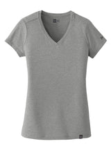New Era T-Shirts XS / Shadow Grey Heather New Era - Women's Heritage Blend V-Neck Tee