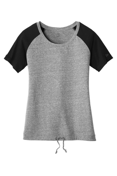 New Era T-Shirts XS / Shadow Grey/Black New Era - Women's Tri-Blend Performance Cinch Tee