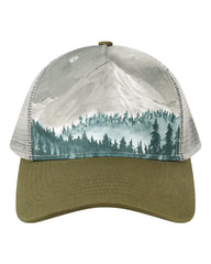 LOCALE Headwear Adjustable / Denali Olive Green/Grey LOCALE - Trucker Cap
