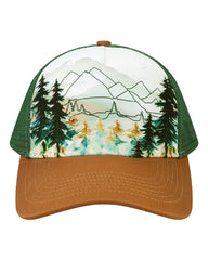 LOCALE Headwear Adjustable / Explorer/Brown LOCALE - Explorer Trucker Cap
