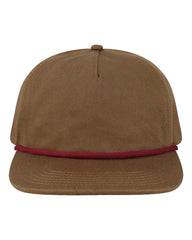 LOCALE Headwear Adjustable / Brown/Burgundy LOCALE - Unstructured Rope Cap
