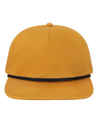 LOCALE Headwear Adjustable / Camel/Black LOCALE - Unstructured Rope Cap