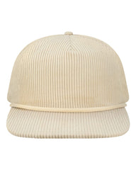 LOCALE Headwear Adjustable / Ivory Corduroy LOCALE - Corduroy Unstructured Rope Cap