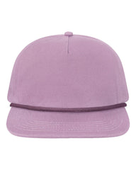 LOCALE Headwear Adjustable / Lavendar/Purple LOCALE - Unstructured Rope Cap