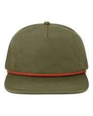 LOCALE Headwear Adjustable / Olive Green LOCALE - Unstructured Rope Cap