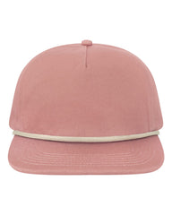 LOCALE Headwear Adjustable / Rose/Cream LOCALE - Unstructured Rope Cap