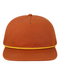 LOCALE Headwear Adjustable / Rust LOCALE - Unstructured Rope Cap