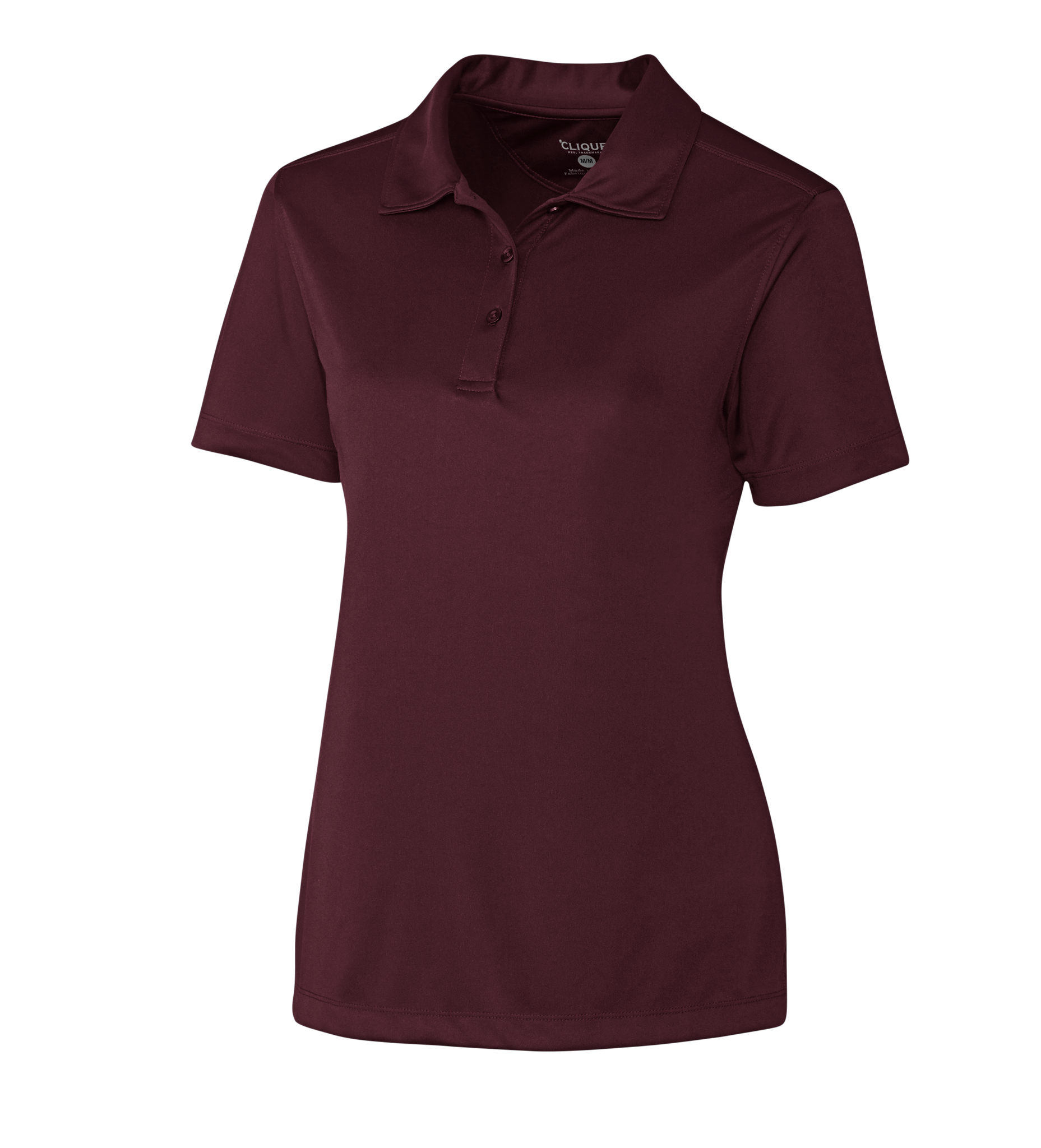 Clique by Cutter & Buck Polos XS / Bordeaux Clique by Cutter & Buck - Women's Parma Tech Jersey Polo