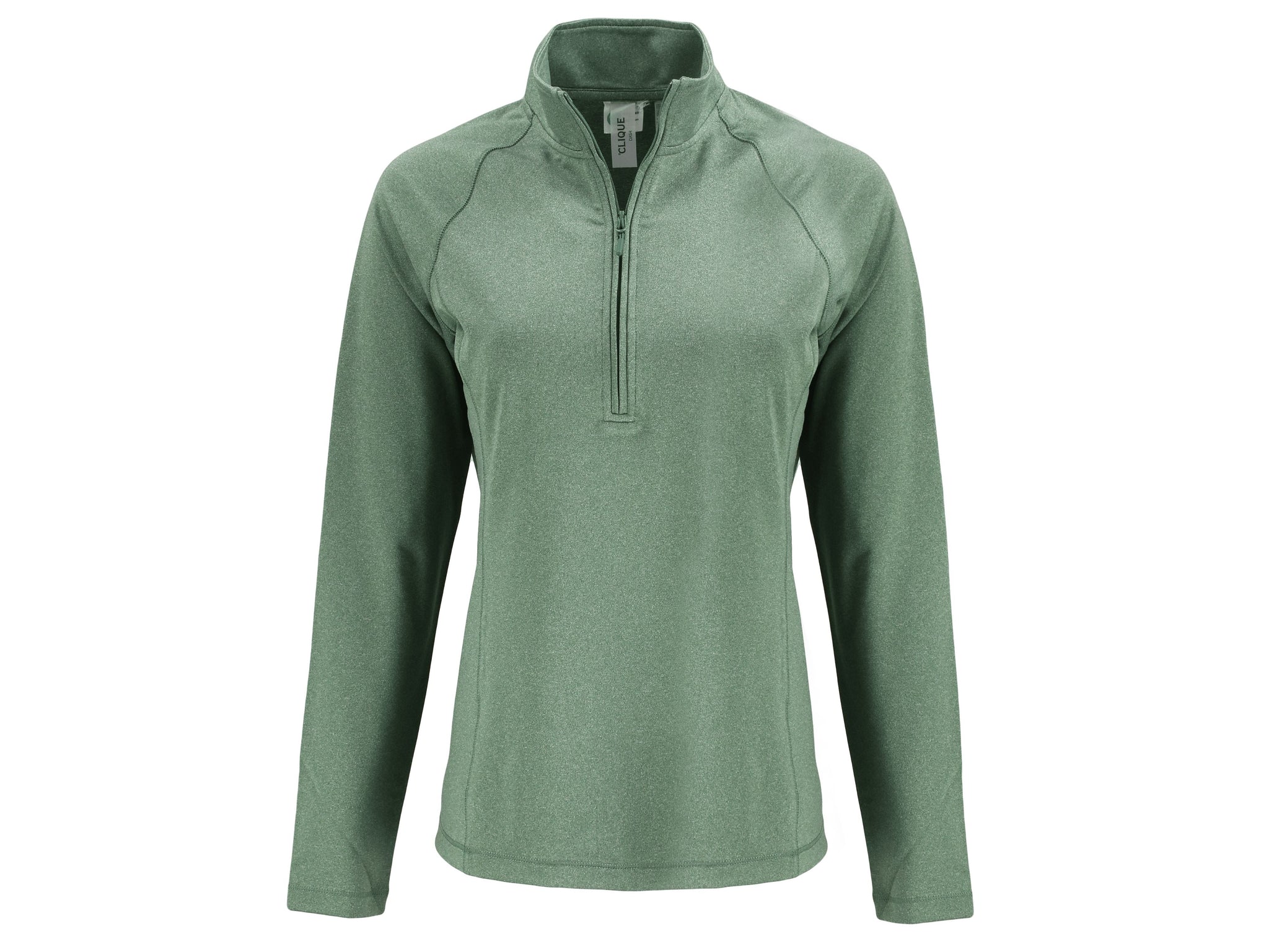 Clique by Cutter & Buck Layering XS / Bottle Green Heather Clique by Cutter & Buck - Women's Dash Recycled 1/4-Zip