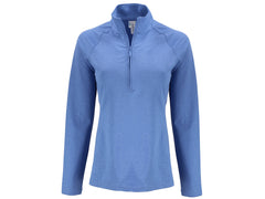 Clique by Cutter & Buck Layering XS / Royal Blue Heather Clique by Cutter & Buck - Women's Dash Recycled 1/4-Zip