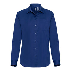 Clique by Cutter & Buck Woven Shirts XS / Delta Blue Clique by Cutter & Buck - Women's Hustle Recycled Long Sleeve Button Down