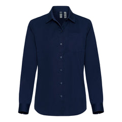 Clique by Cutter & Buck Woven Shirts XS / Dark Navy Clique by Cutter & Buck - Women's Hustle Recycled Long Sleeve Button Down