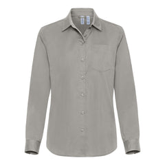 Clique by Cutter & Buck Woven Shirts XS / Silver Grey Clique by Cutter & Buck - Women's Hustle Recycled Long Sleeve Button Down