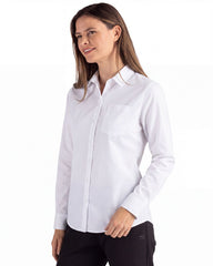 Clique by Cutter & Buck Woven Shirts Clique by Cutter & Buck - Women's Hustle Recycled Long Sleeve Button Down