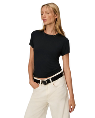 rag & bone T-shirts XXS / Black rag & bone - Women's Luca Baby Tee