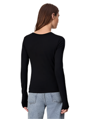 rag & bone T-shirts rag & bone - Women's Luca Slim Long Sleeve Tee