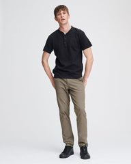 rag & bone T-shirts XS / Jet Black rag & bone - Men's Classic Short Sleeve Henley