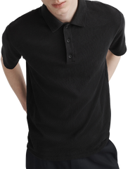 rag & bone Polos XS / Black rag & bone - Men's Classic Flame Polo