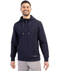 Cutter & Buck - Men's Roam Recycled Half-Zip Hooded Pullover