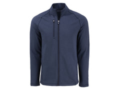 Cutter & Buck Outerwear S / Navy Blue Heather Cutter & Buck - Men's Peshastin Fleece Recycled Full Zip Jacket