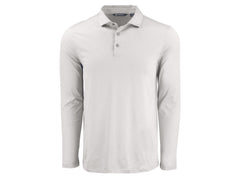 Cutter & Buck Polos S / Concrete Cutter & Buck - Men's Coastline Epic Comfort Recycled Long Sleeve Polo