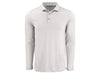 Cutter & Buck Polos S / Concrete Cutter & Buck - Men's Coastline Epic Comfort Recycled Long Sleeve Polo
