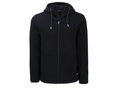 Cutter & Buck Outerwear XS / Black Cutter & Buck - Men's Roam Recycled Hooded Jacket