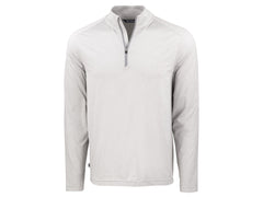 Cutter & Buck Layering S / Concrete Cutter & Buck - Men's Coastline Epic Comfort Recycled Quarter-Zip