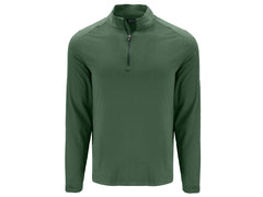 Cutter & Buck Layering S / Hunter Cutter & Buck - Men's Coastline Epic Comfort Recycled Quarter-Zip