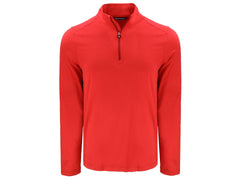 Cutter & Buck Layering S / Red Cutter & Buck - Men's Coastline Epic Comfort Recycled Quarter-Zip