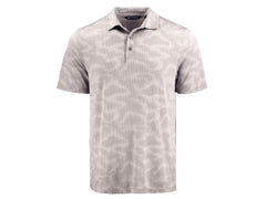 Cutter & Buck Polos S / Concrete Cutter & Buck - Men's Coastline Double Peached Camo Print Polo