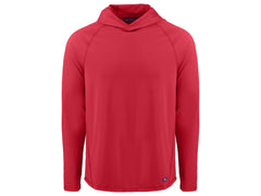 Cutter & Buck Layering S / Red Cutter & Buck - Men's Prospect Featherlight Stretch Hooded Pullover