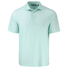 Cutter & Buck Polos S / Fresh Mint Cutter & Buck - Men's Pike Fern Print Recycled Polo