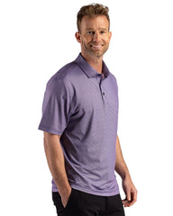 Cutter & Buck Polos Cutter & Buck - Men's Pike Lattice Print Recycled Polo
