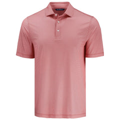 Cutter & Buck Polos S / Red Cutter & Buck - Men's Pike Lattice Print Recycled Polo