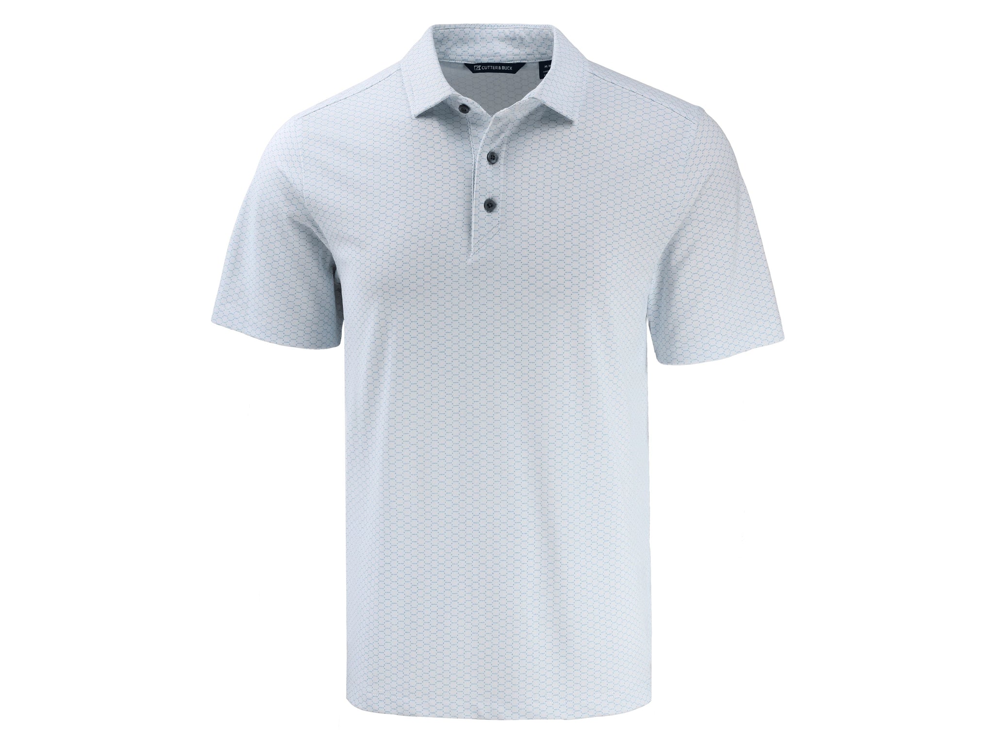 Cutter & Buck Polos S / Atlas Cutter & Buck - Men's Virtue Recycled Hex Print Pique Polo