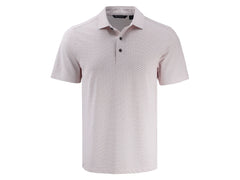 Cutter & Buck Polos S / Red Cutter & Buck - Men's Virtue Recycled Hex Print Pique Polo
