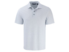 Cutter & Buck Polos S / Tour Blue Cutter & Buck - Men's Virtue Recycled Hex Print Pique Polo