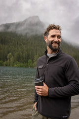 Cutter & Buck Fleece Cutter & Buck - Men's Woodland Recycled Fleece Snap Pullover